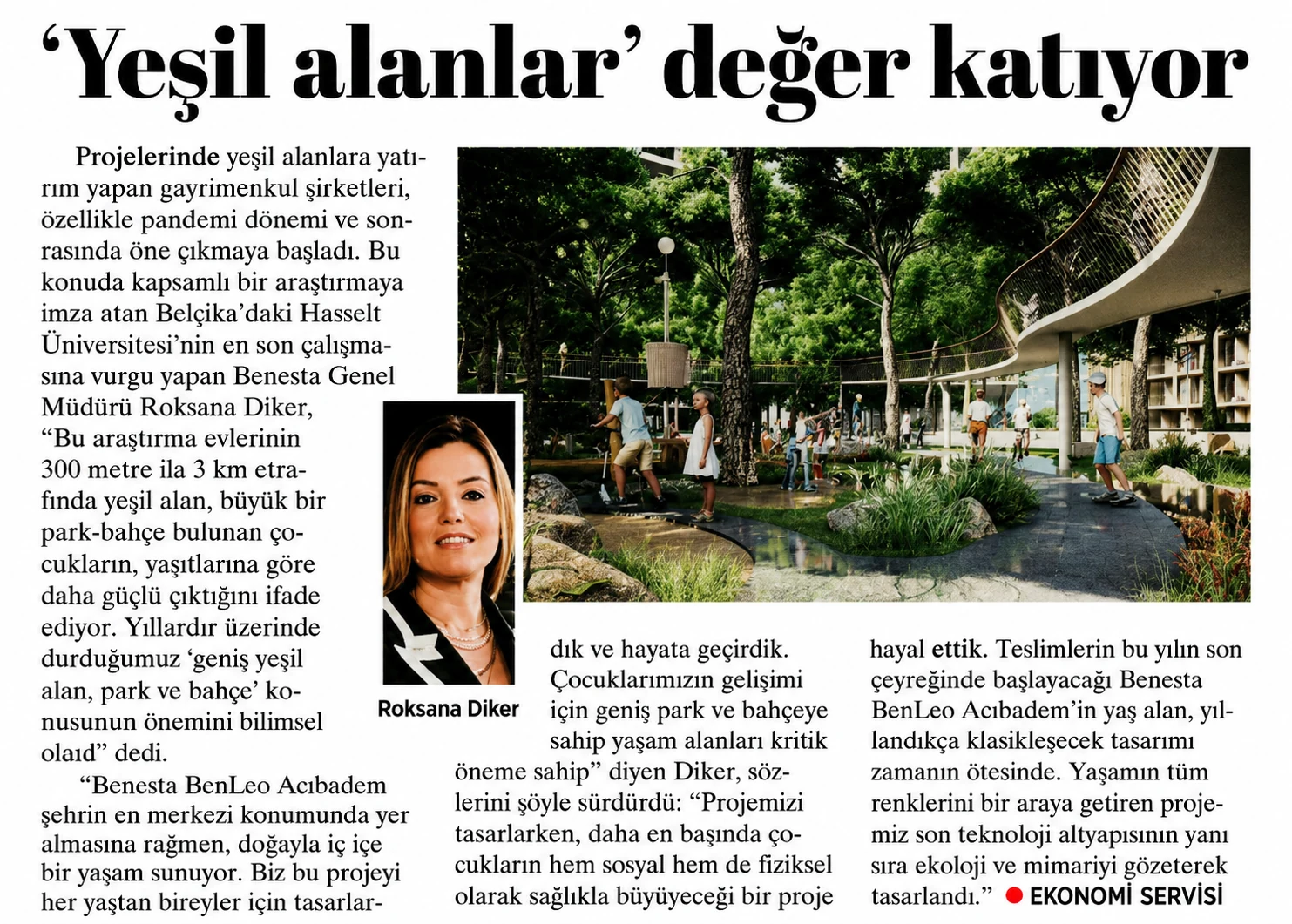 MİLLİYET Benesta Benleo medya yayını